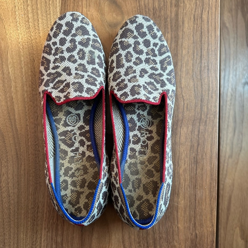 Rothy’s “mocha spot” loafers